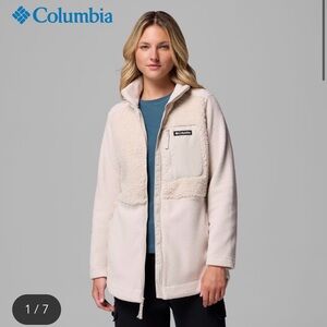 Columbia Dark Blue Fleece Jacket